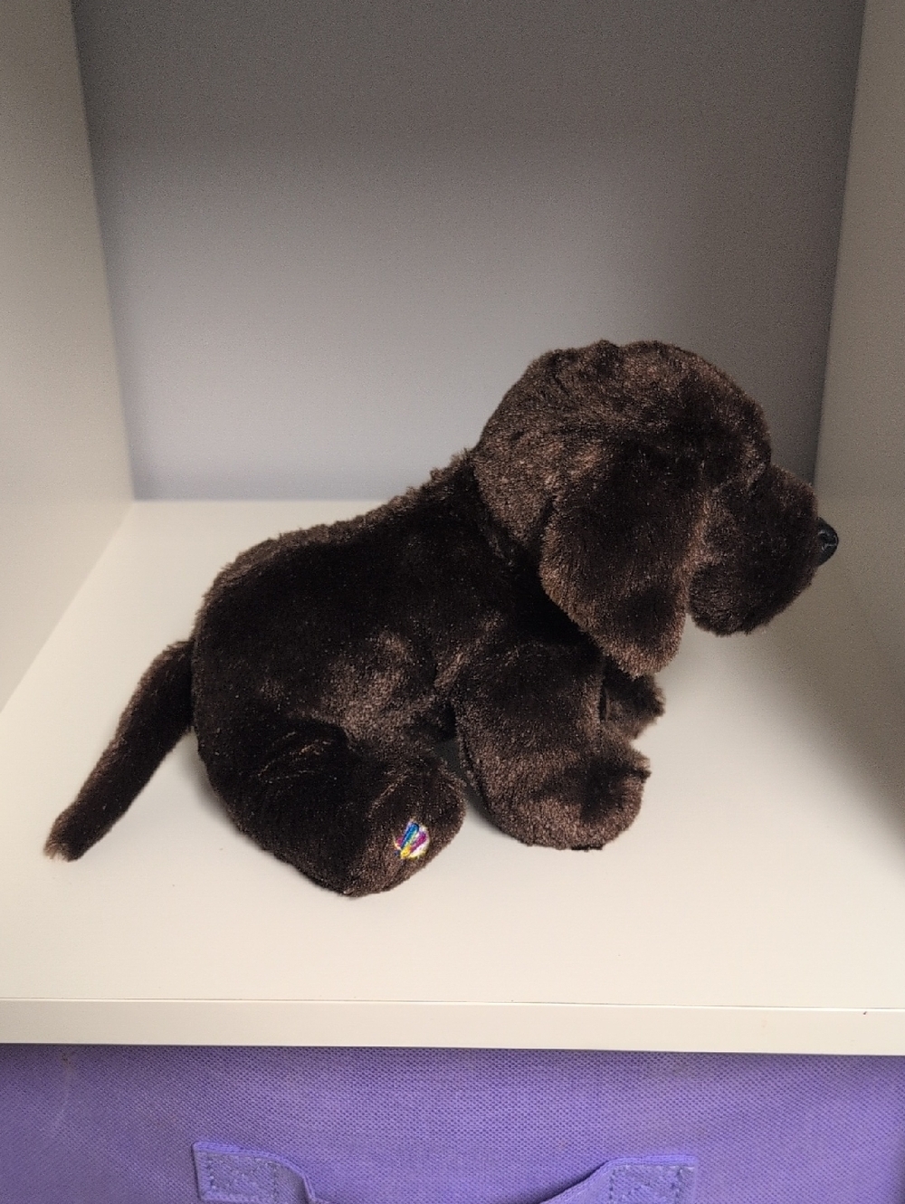 💜2/$20💜 Webkinz Chocolate Brown Lab No Code Collectible Vintage Y2K Plush - Picture 4 of 7